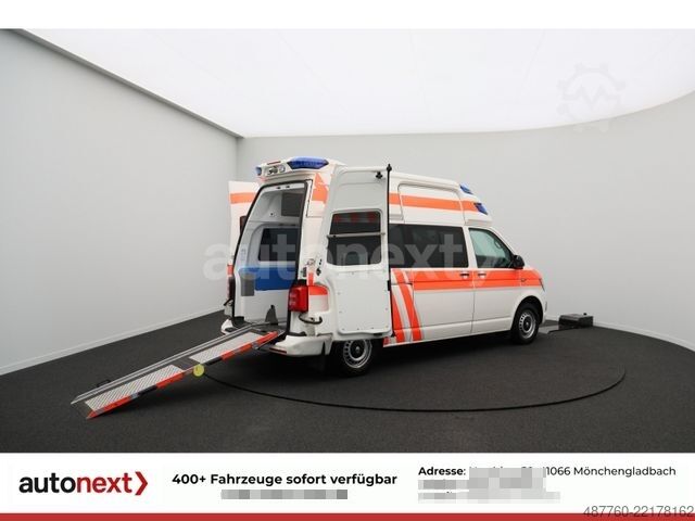 Feuerwehrfahrzeug VOLKSWAGEN T6 Transporter *RTW/KTW* Hoch+Lang *TOP ZUSTAND*