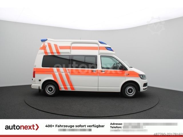 Feuerwehrfahrzeug VOLKSWAGEN T6 Transporter *RTW/KTW* Hoch+Lang *TOP ZUSTAND*