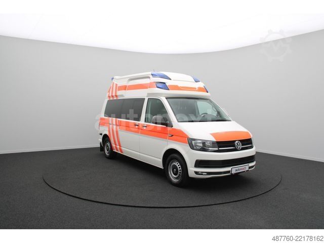 Feuerwehrfahrzeug VOLKSWAGEN T6 Transporter *RTW/KTW* Hoch+Lang *TOP ZUSTAND*