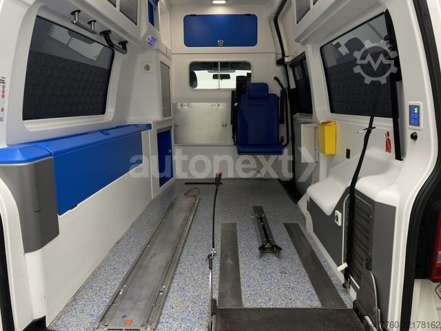 Feuerwehrfahrzeug VOLKSWAGEN T6 Transporter *RTW/KTW* Hoch+Lang *TOP ZUSTAND*