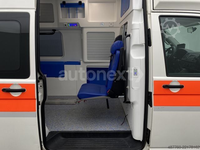 Feuerwehrfahrzeug VOLKSWAGEN T6 Transporter *RTW/KTW* Hoch+Lang *TOP ZUSTAND*