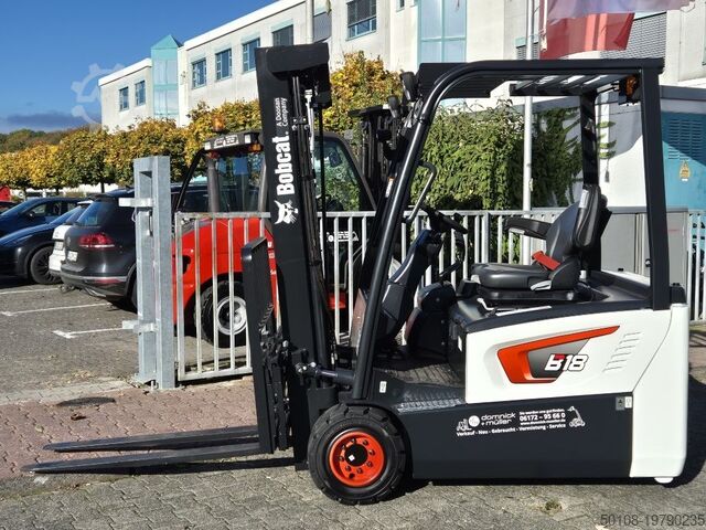 Electric 3-wheel forklift Bobcat B18T-7Plus