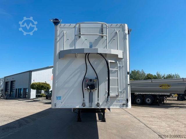 Walking floor semitrailer KRAKER ca. 92 m³ Schubboden/10mm Boden/Funk/Auch Miete!