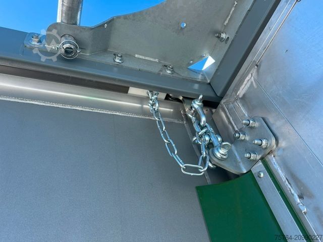 Walking floor semitrailer KRAKER ca. 92 m³ Schubboden/10mm Boden/Funk/Auch Miete!