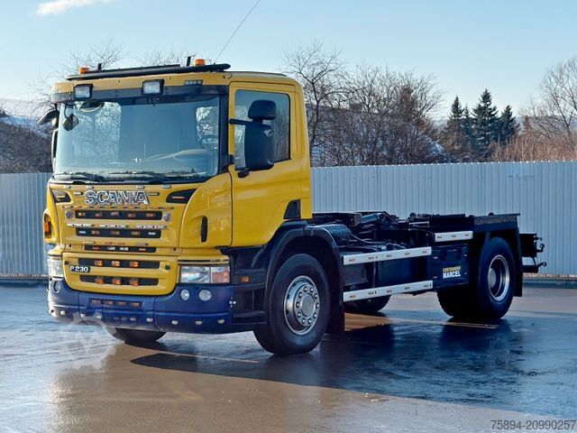 Roll-off tipper truck SCANIA P 230 Abrollkipper * 4x2 * Top Zustand !
