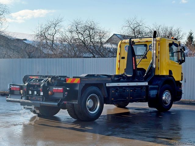 Roll-off tipper truck SCANIA P 230 Abrollkipper * 4x2 * Top Zustand !