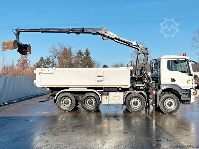 Truck mounted crane MAN TGS 35.470 * KIPPER 5,10m + KRAN * TOPZUSTAND