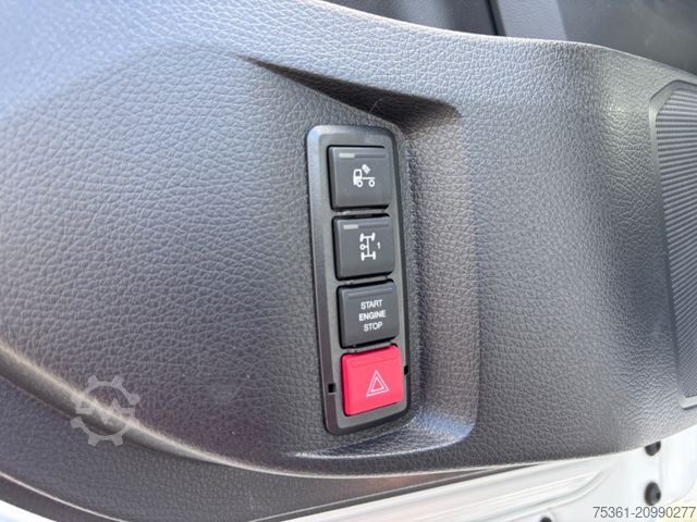 Three-sided tipper truck MAN TGS 35.540 MEILLER Trigenius mit el. Plane Navi