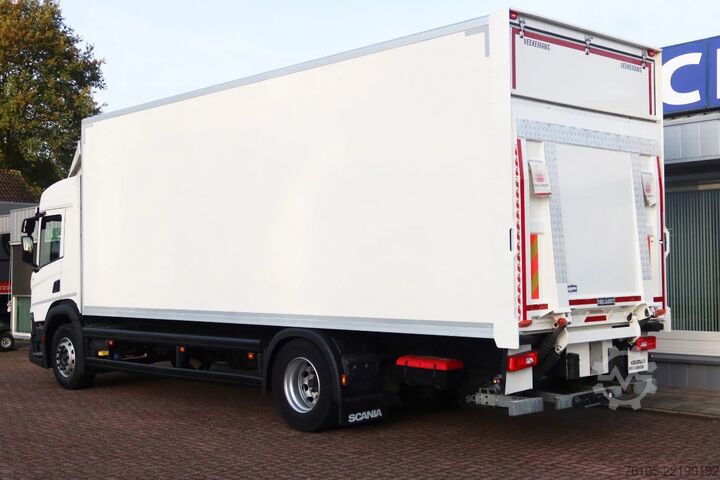 Box body Scania P280 4x2 Bak + Dhollandia Klep 2000 KG