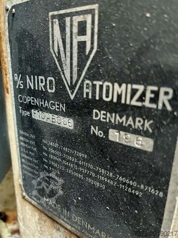 Rehumidification-Instantizing Plant Niro Atomizer Kopenhagen F10 ABC06