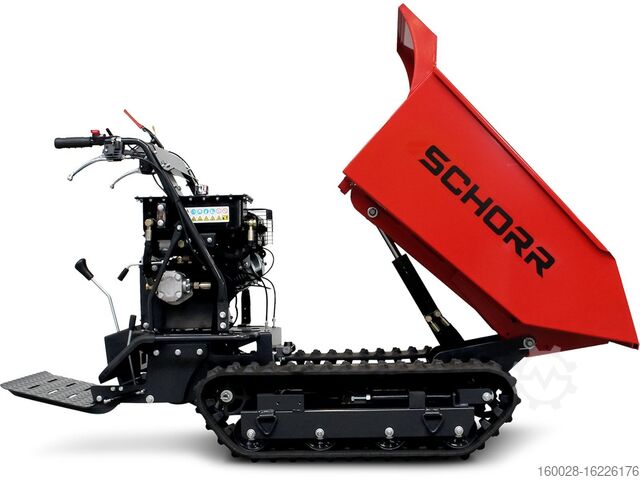 Minidumper 500kg Dumper Raupendumper SCHORR Minidumper RR500DHKA2 PRO 500kg Mulde