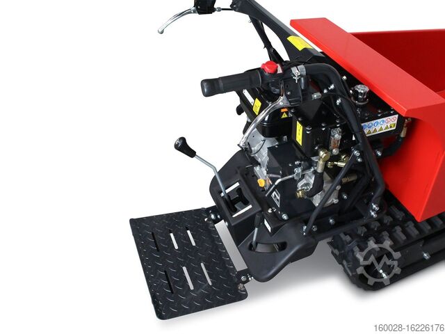 Minidumper 500kg Dumper Raupendumper SCHORR Minidumper RR500DHKA2 PRO 500kg Mulde