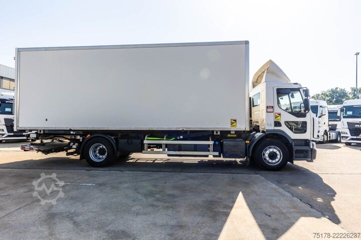 Box body RENAULT D 320+HAYON BAR 2 T.