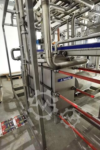 Aseptischer Plattenpasteurisator Tetrapak Tetra Therm aseptic
