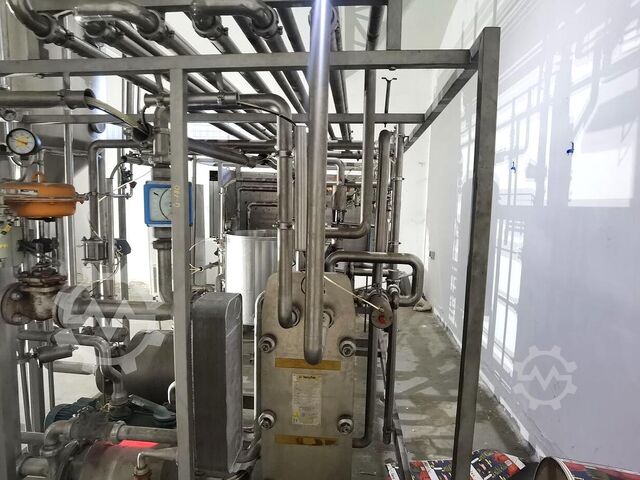 Aseptischer Plattenpasteurisator Tetrapak Tetra Therm aseptic