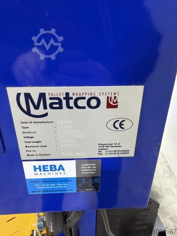 Volautomatische Palettenwickler mit Foli Matco A 416 H ( 3782 )