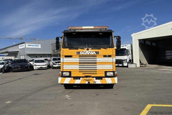 Truck mounted crane Scania R143 V8 6x4 Palfinger PK45000C / Swiss-Vehicle