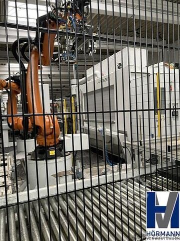 Sheet metal processing center Anger + KUKA SP2-X2000 + KR120