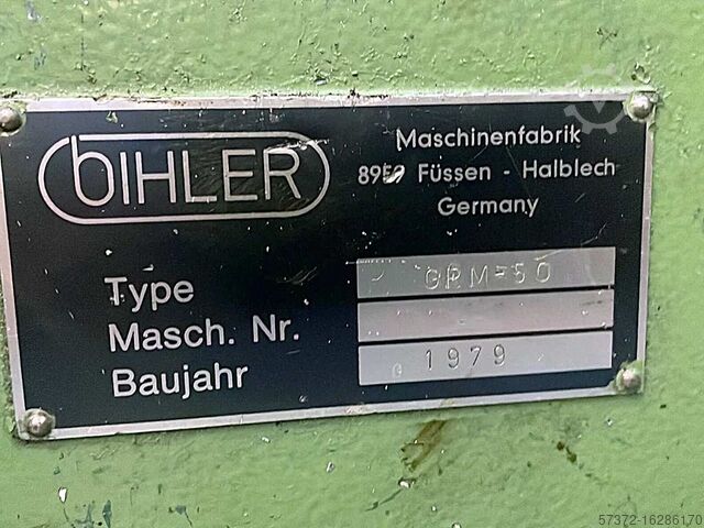 Automatic Punching and Bending Machine BIHLER GRM-50