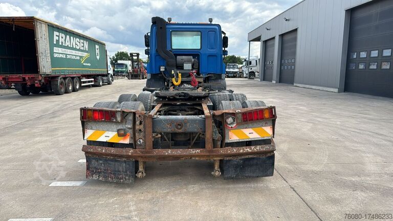Standard tractor DAF CF 85.410 (BELGIAN TRUCK / HOOK / 10 TYRES)
