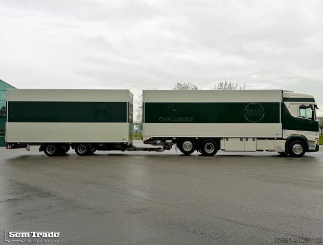 Refrigerated truck SCANIA S500 RETARDER TAIL LIFT BURG TRAILER VAN BEURDEN