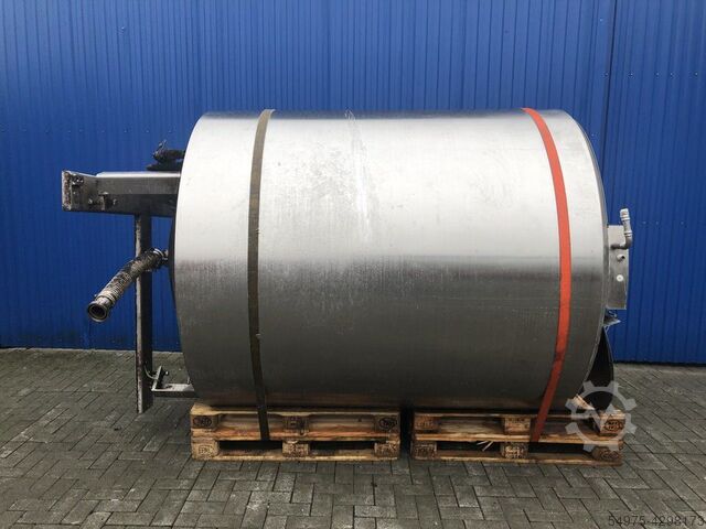 Stainless steel tank with agitator Tank 10449
