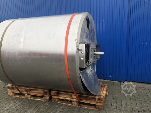 Stainless steel tank with agitator Tank 10449