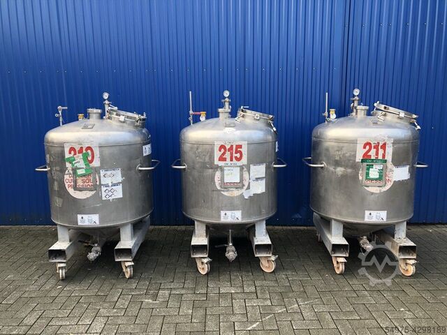 Druckbehälter Behälter Edelstahltank