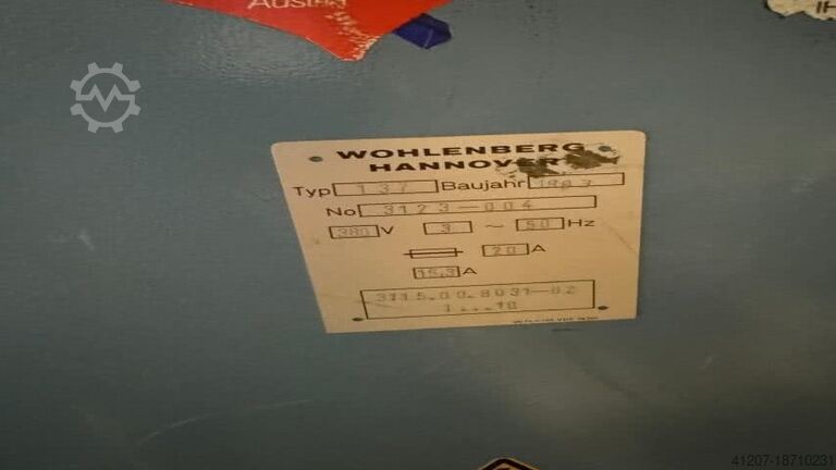 Guillotine Wohlenberg 137 EMC