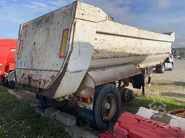 Kippauflieger ROBUSTE KAISER S3302V Steel Trailer