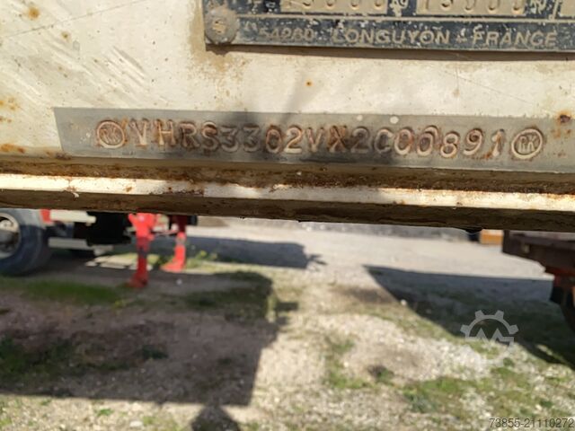 Kippauflieger ROBUSTE KAISER S3302V Steel Trailer