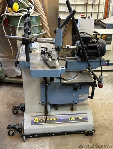 Horizontal slot mortising machine Bernardo LBM 350 T
