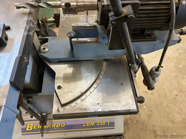 Horizontal slot mortising machine Bernardo LBM 350 T