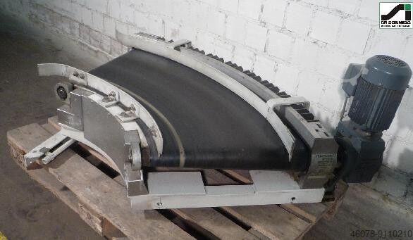 Gurtkurvenförderer Gurtkurve 60° rechts Transnorm 500 IR600 / TS 1500-100