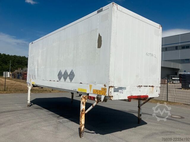 Swap body trailer KRONE Wechselbrücke Koffer
