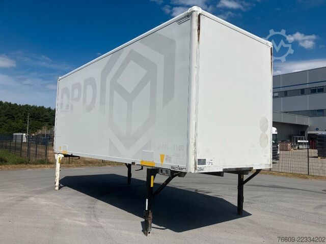 Swap body trailer SPIER Wechselbrücke Koffer