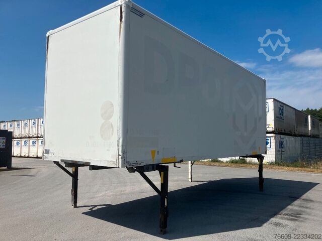 Swap body trailer SPIER Wechselbrücke Koffer