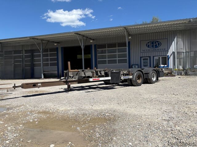 Swap chassis trailer SOMMER Jumbo Lafette Verzinkt 235/75R17,5