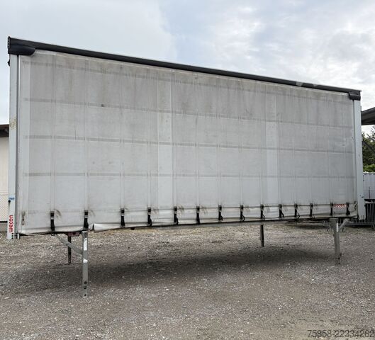 Swap body with flatbed & tarp Wecon Jumbo XXL Innen 3090 mm Hubdach Verzinkt