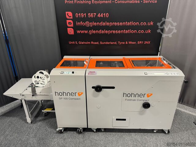 Broschürenfertiger mit Quadratfalz Hohner Foldnak Compact