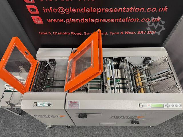 Broschürenfertiger mit Quadratfalz Hohner Foldnak Compact