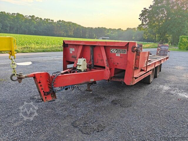 Low loader Gheysen en Verpoort D6 19000kg