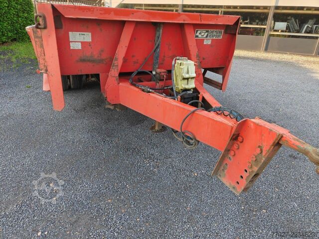 Low loader Gheysen en Verpoort D6 19000kg