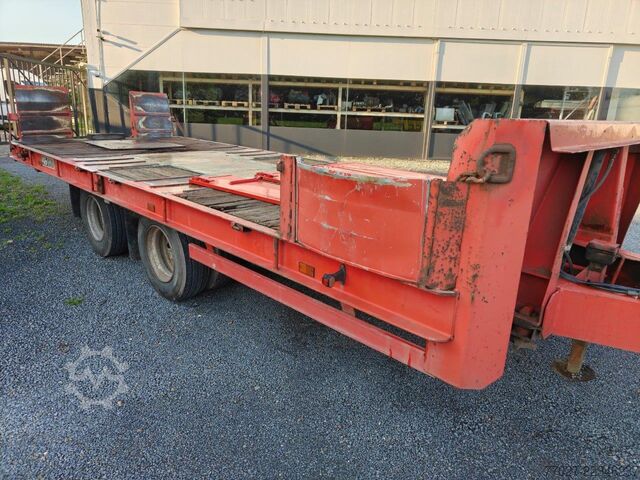 Low loader Gheysen en Verpoort D6 19000kg