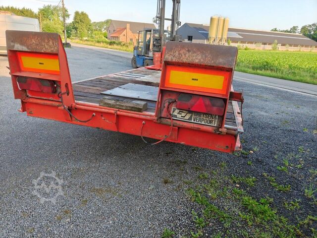 Low loader Gheysen en Verpoort D6 19000kg