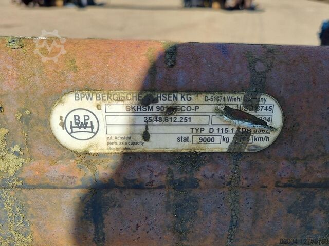 Axle BPW SKHSM 9010 ECO-P
