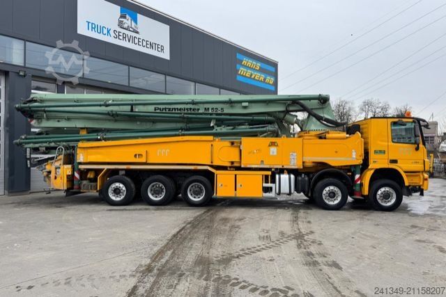 Betonpumpen-LKW MERCEDES-BENZ Actros 5061 V8 10x6 Putzmeister 52-5 180H