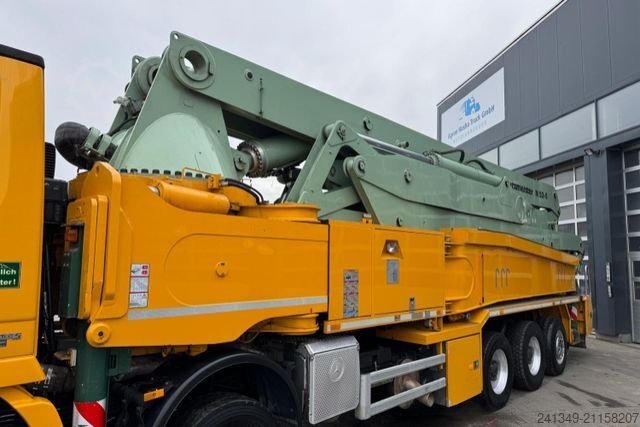 Betonpumpen-LKW MERCEDES-BENZ Actros 5061 V8 10x6 Putzmeister 52-5 180H
