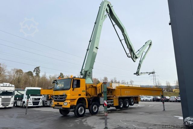 Betonpumpen-LKW MERCEDES-BENZ Actros 5061 V8 10x6 Putzmeister 52-5 180H