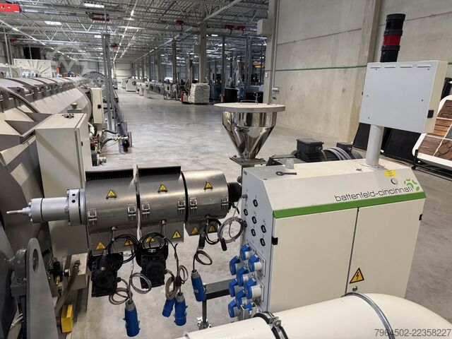 HDPE PIPE EXTRUSION LINE battenfeld-cincinnati HDPE PIPE EXTRUSION LINE